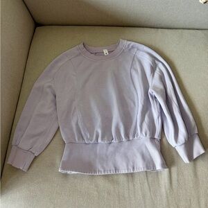 Lululemon soft stream light purple pullover
